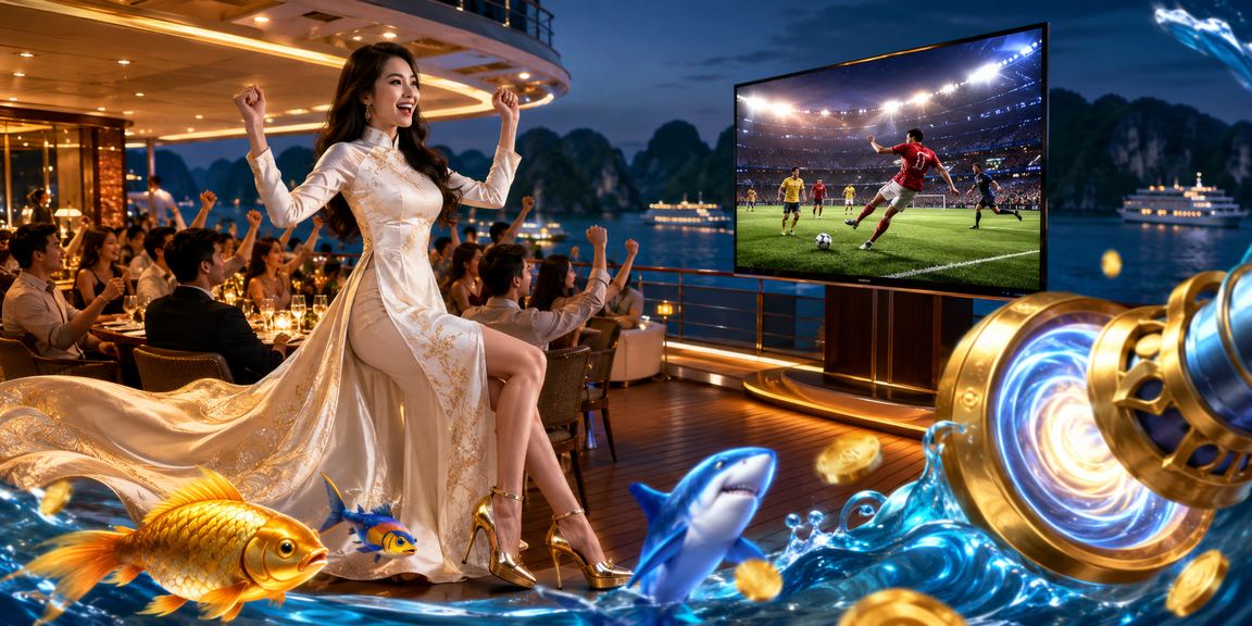 Trải nghiệm bắn cá trực tuyến caumn tại Hạ Long Bay